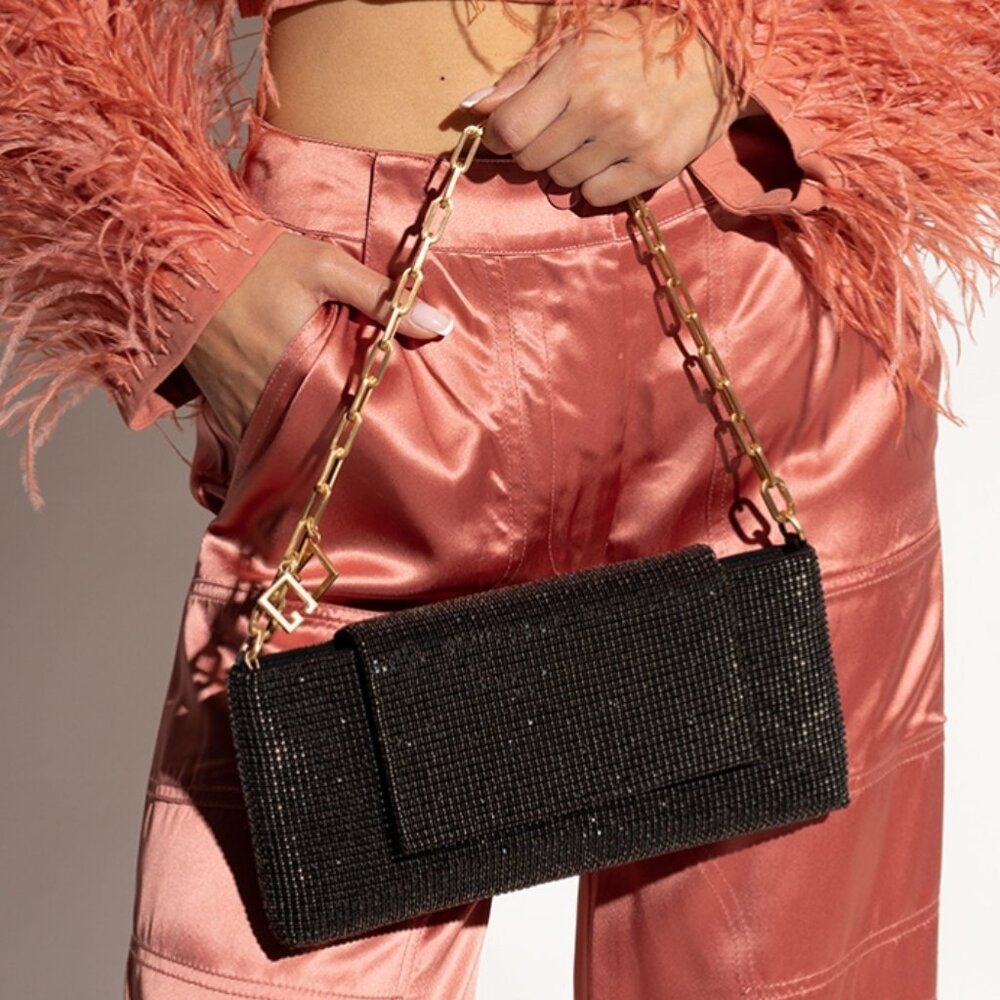 Cult Gaia Rhinestone Bag "EUC"